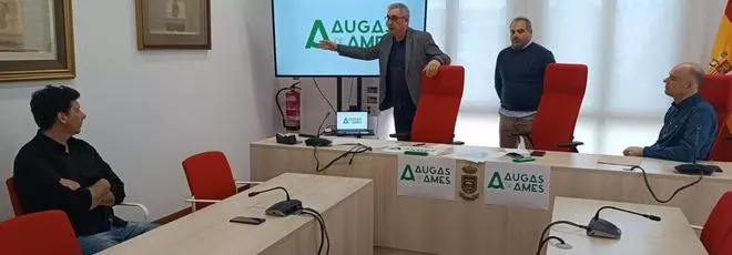 Augas de Ames arranca con el objetivo de extender la traída a O Milladoiro y al rural