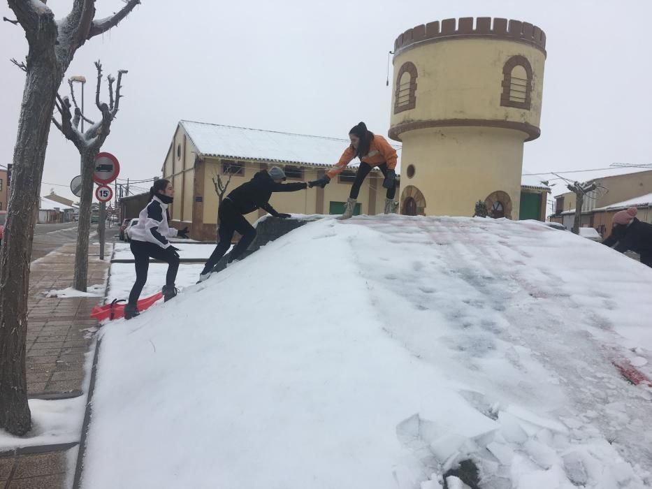 Nieve en Moraleja del Vino