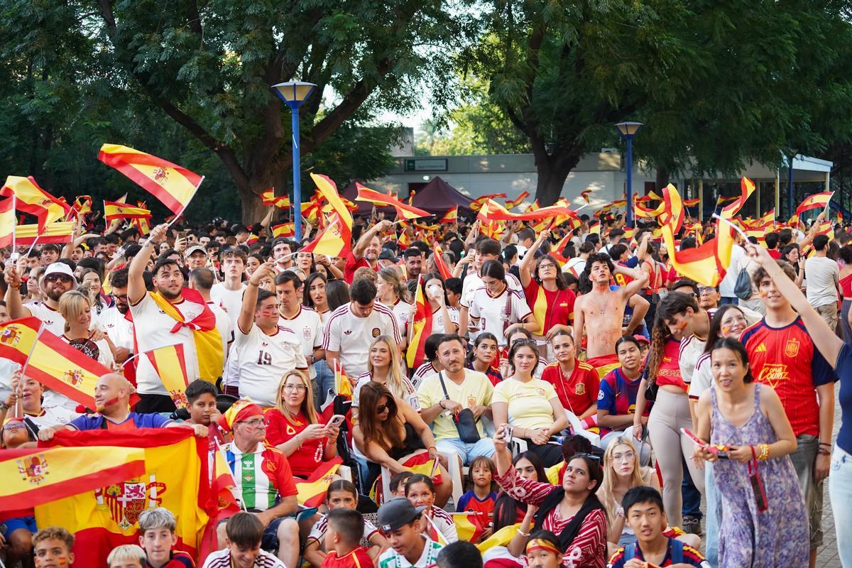 Las mejores imágenes de la celebración del segundo Mundial de España en Sevilla