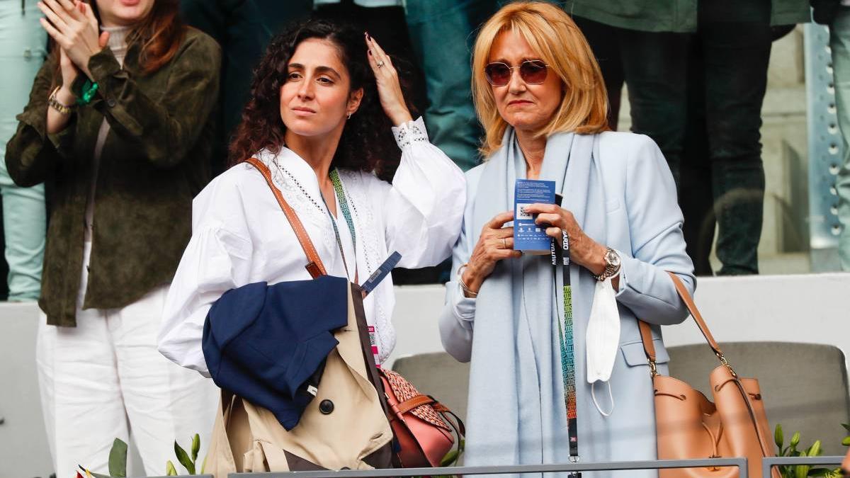 Mery Perelló y Ana Maria Parera en el Mutua Madrid Open