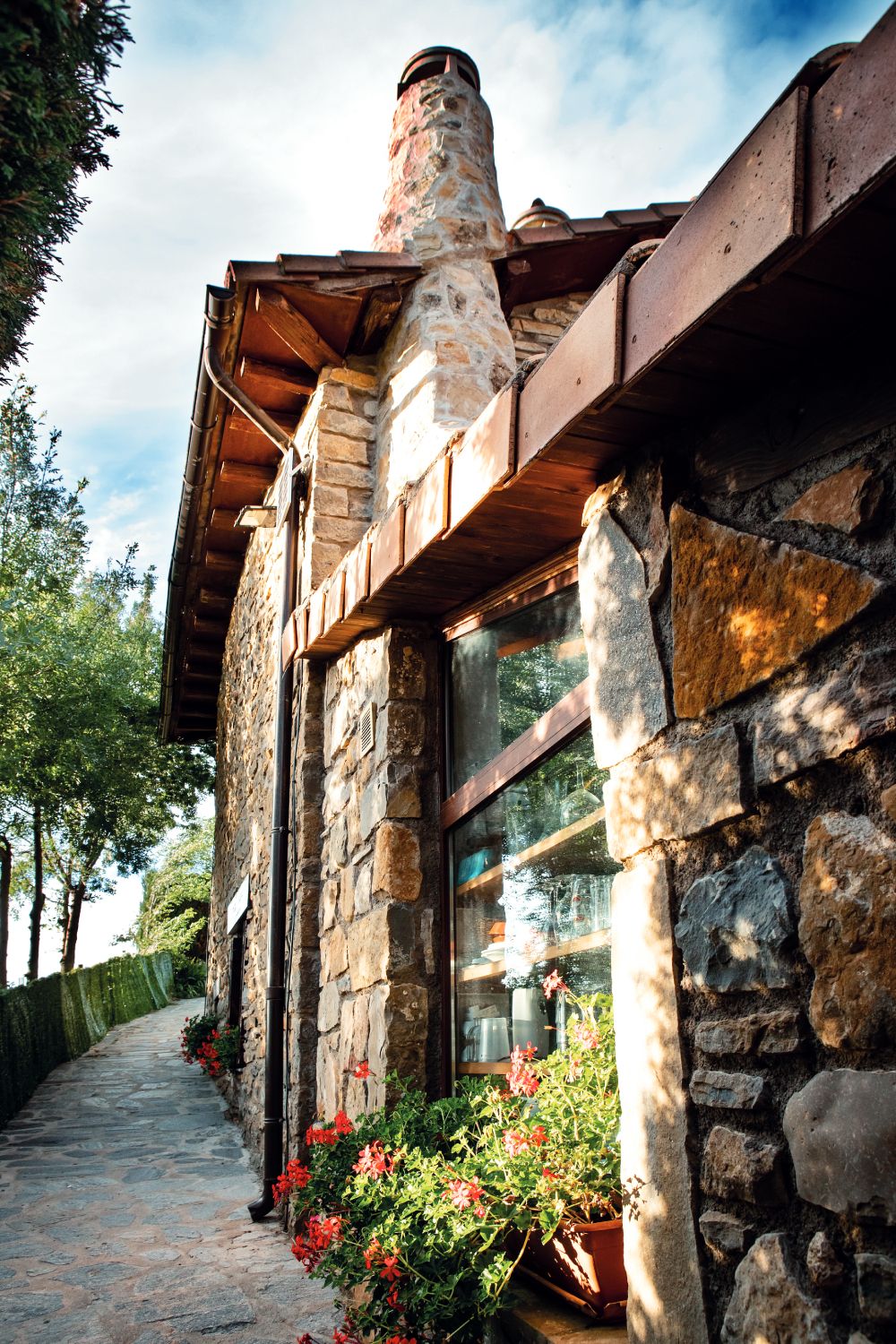 Fachada del restaurante Borda Chaca