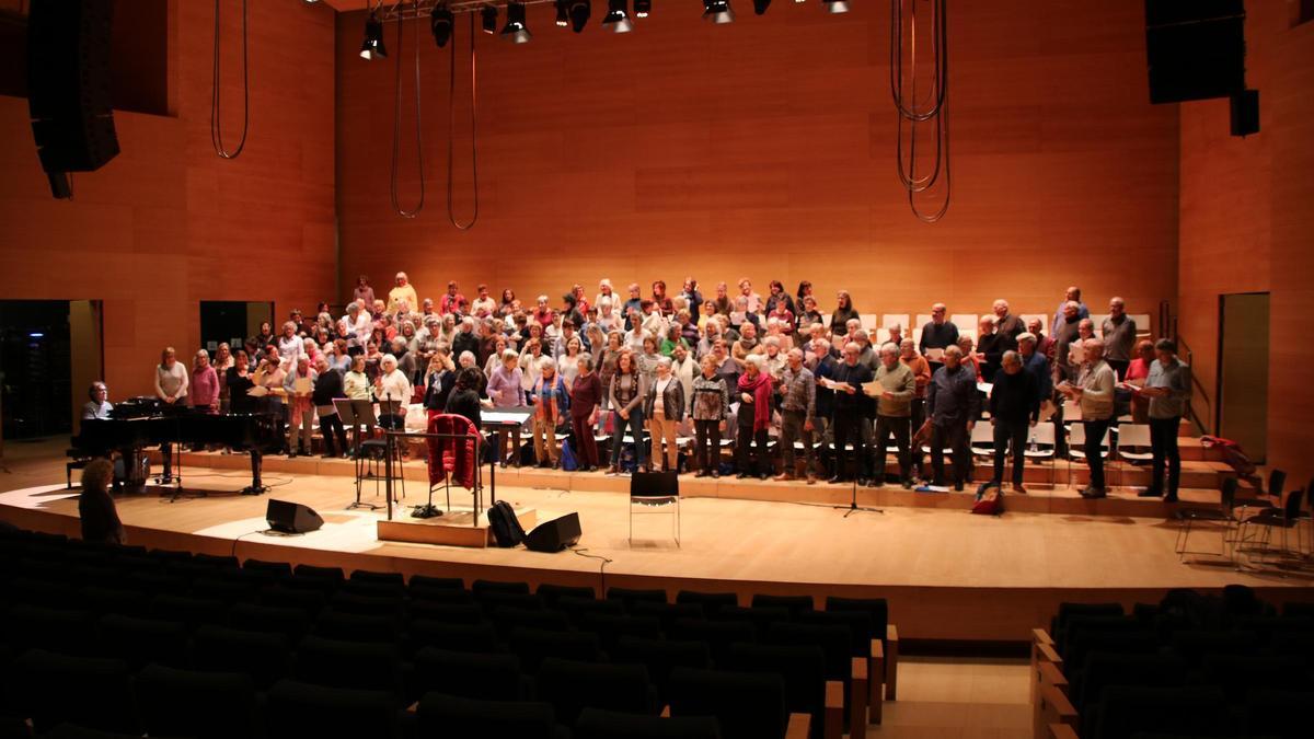 El projecte «Canta Gran» dins la iniciativa Auditori Obert l’any 2023.