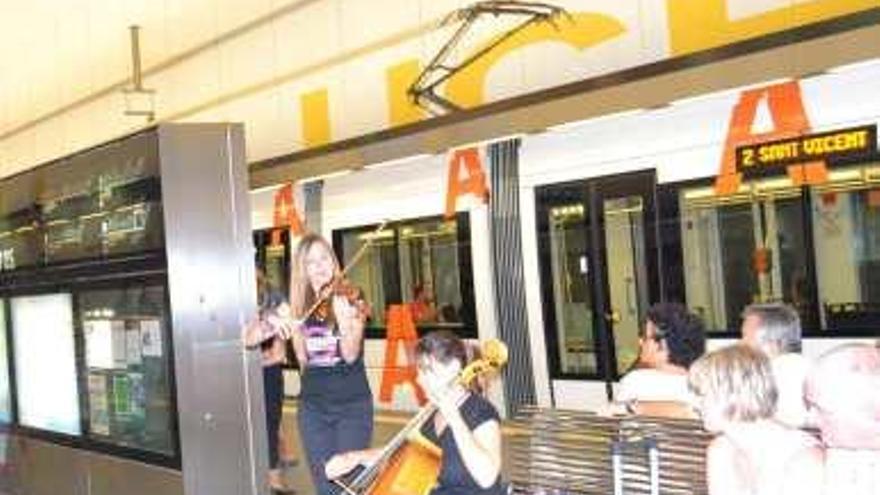 Conciertos en el TRAM de violín y violonchelo