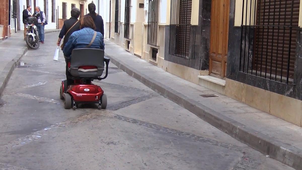 Calle Obispo Caballero de Priego, que quedará en plataforma única.
