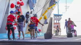 La primera edición de Climbing Madrid reúne a 30.000 aficionados en el mayor festival de escalada de España