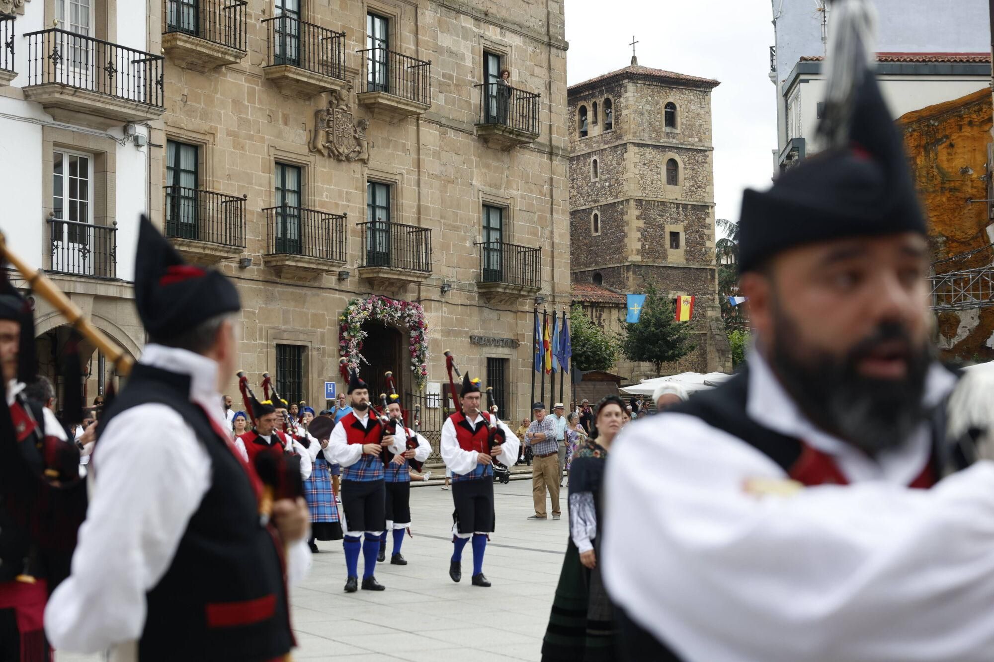 En imágenes: Así fue el encuentro de bandas de gaitas en el Intercéltico
