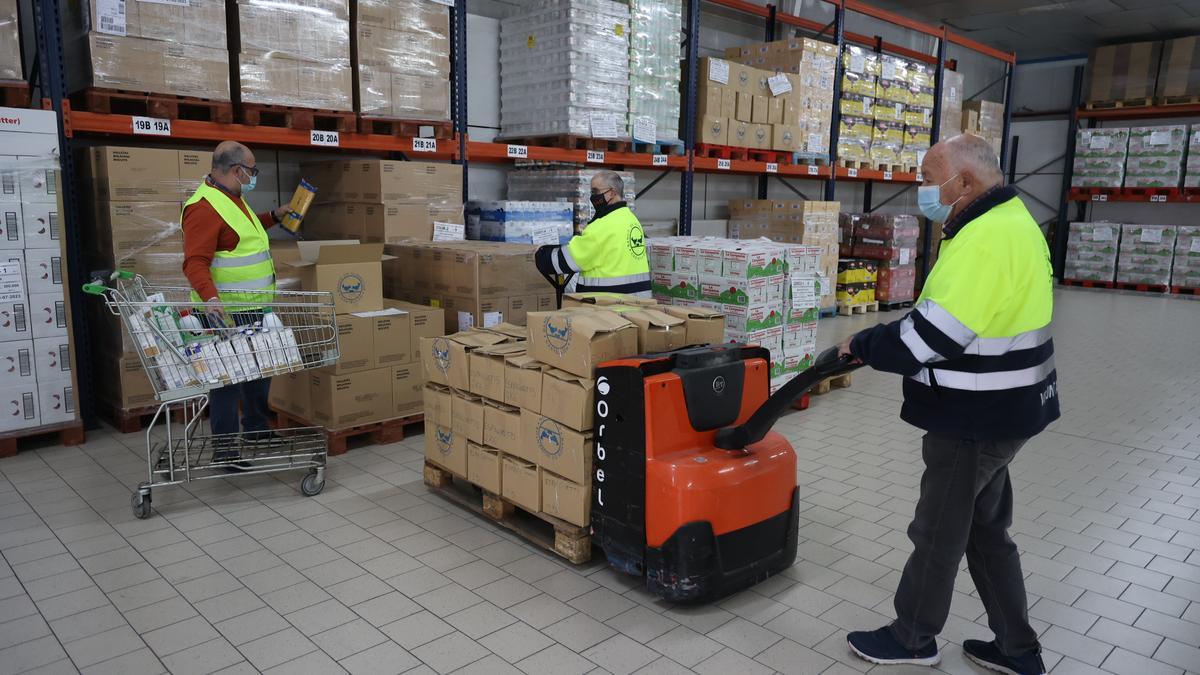 Almacén del Banco de Alimentos en Castellón