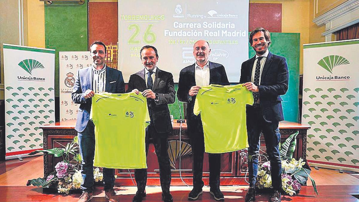 Presentación de la Carrera Solidaria de la Fundación Real Madrid