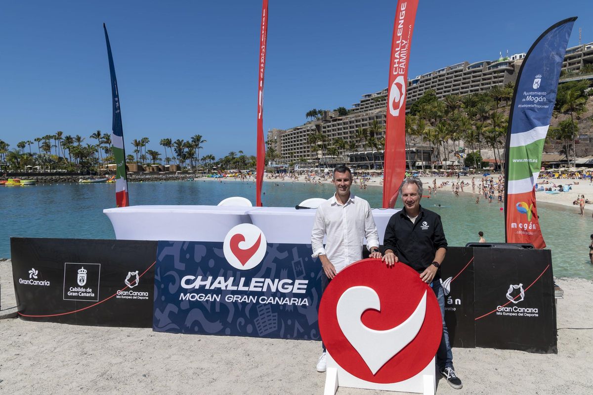 El triatlón internacional Challenge Mogán Gran Canaria enciende los motores para su novena edición