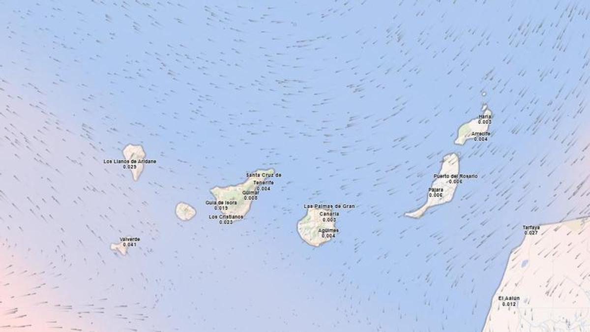 Predicción del tiempo en Canarias del 2-7 abril 2026