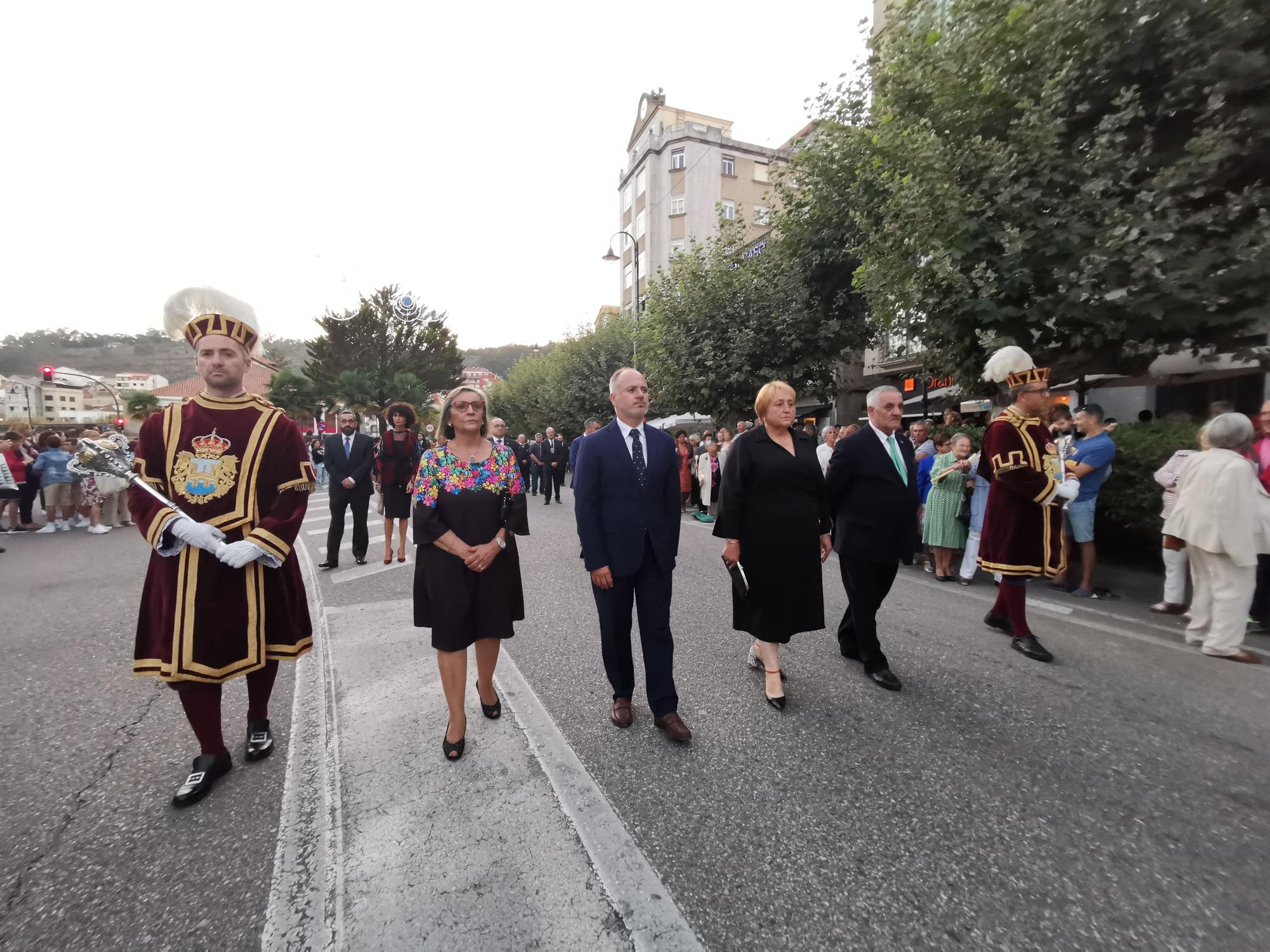 La procesión de las Festas do Cristo de Cangas