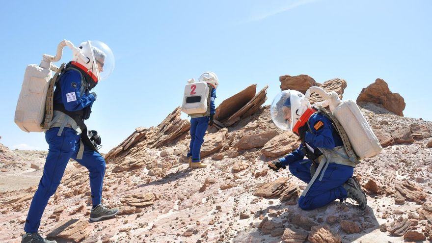 Las astronautas de la misión catalana Hypatia estudiarán los efectos de una viaje a Marte en el cuerpo de la mujer