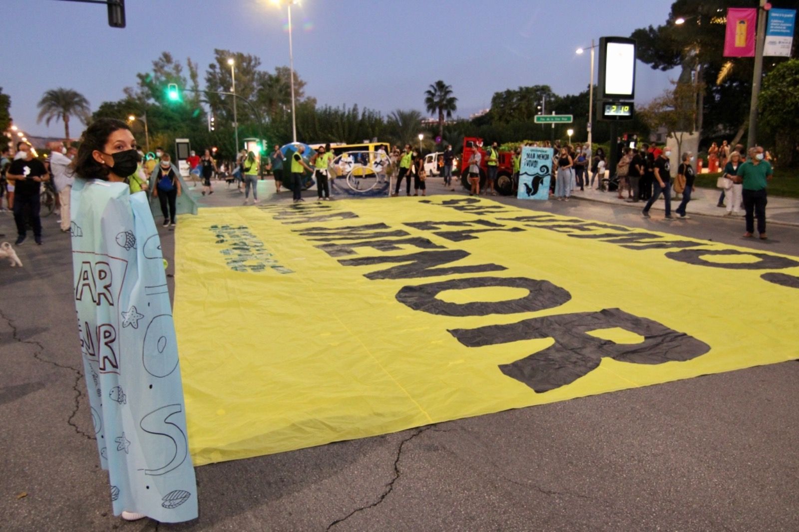 Manifestación por el Mar Menor en Murcia