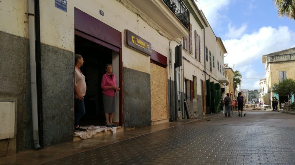 Sant Llorenç beginnt den Wiederaufbau