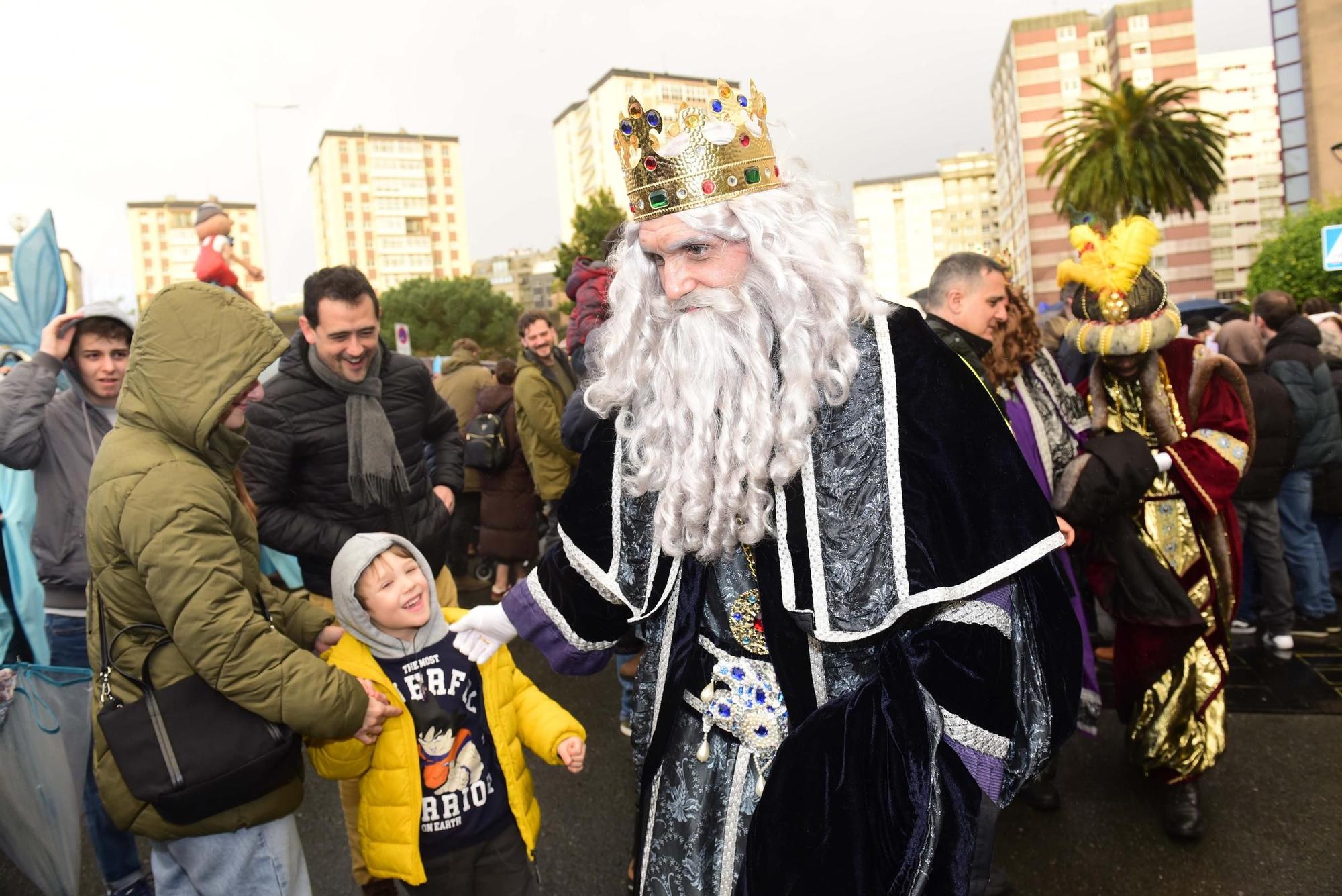 Cabalgata de Reyes Magos en A Coruña