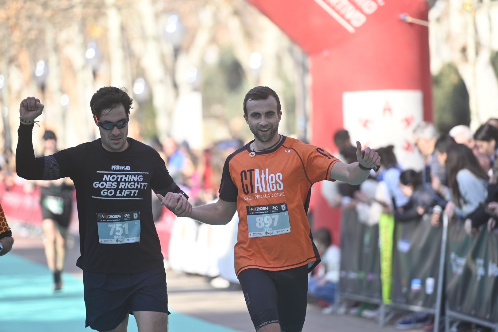 Las mejores fotos: Búscate en la galería de imágenes de la 39ª Media Maratón de Castelló