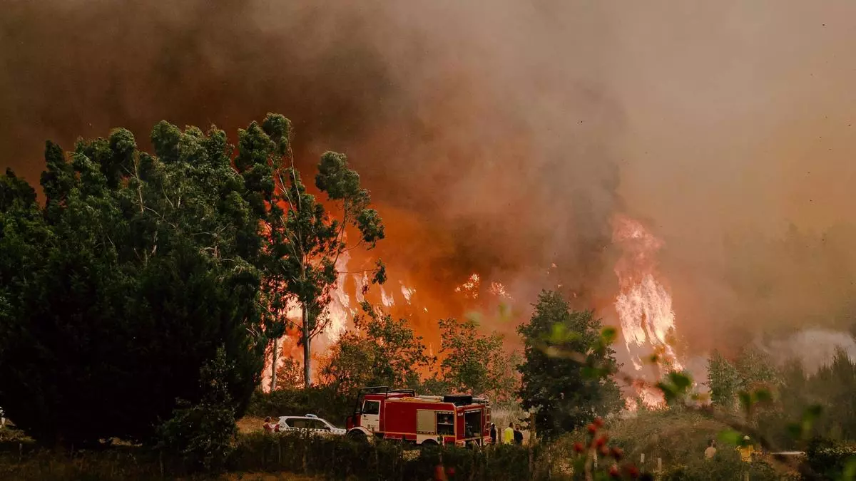 Certezas en O Riós de que el incendio que amenazó a los vecinos fue intencionado: «Sabemos quen o causou, o problema é poder collelo»