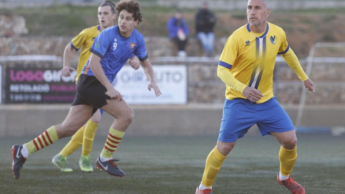 Jose Martínez, en acció la temporada passada amb el Vilablareix.  | ANIOL RESCLOSA