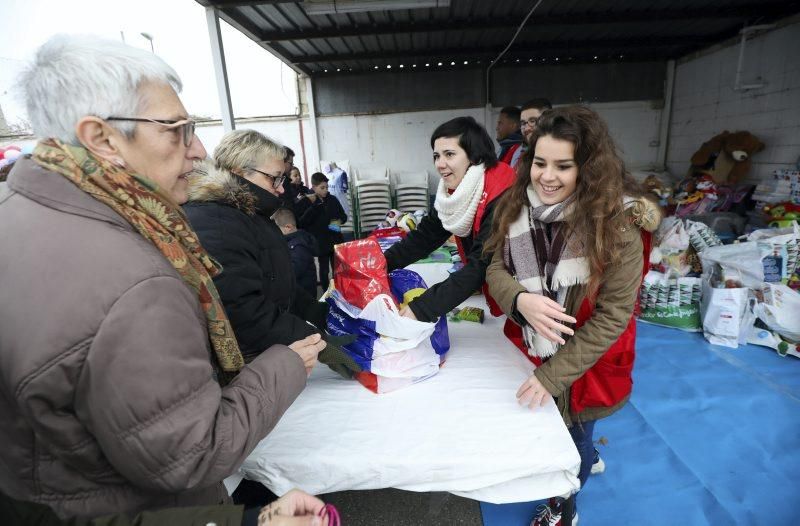 Partido solidario en el campo César Láinez