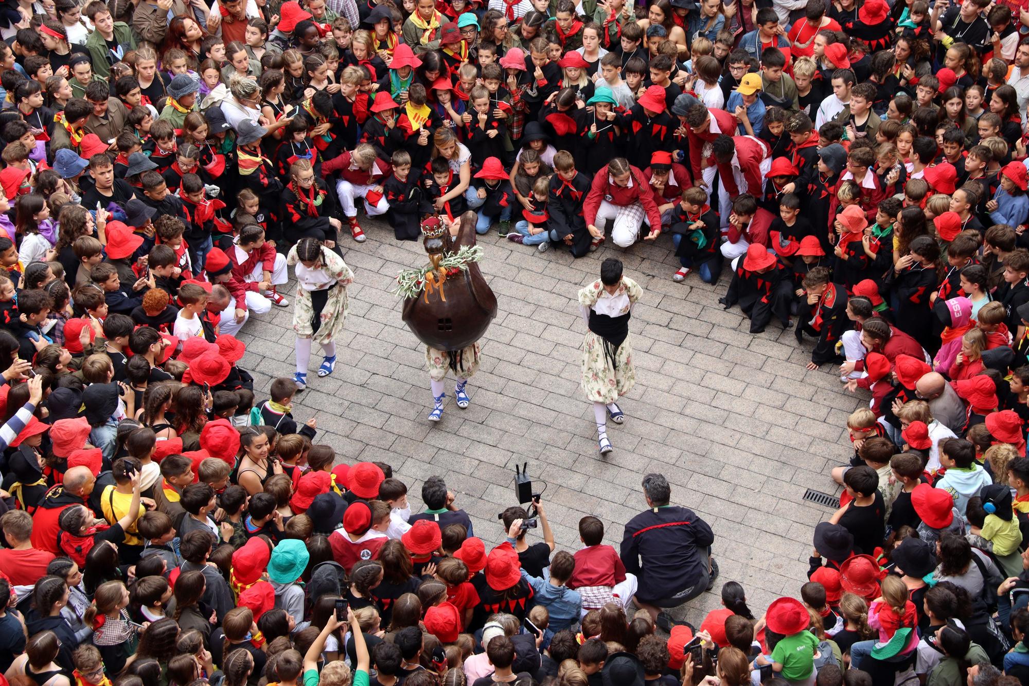 Les millors imatges de la Patum infantil d'aquest divendres