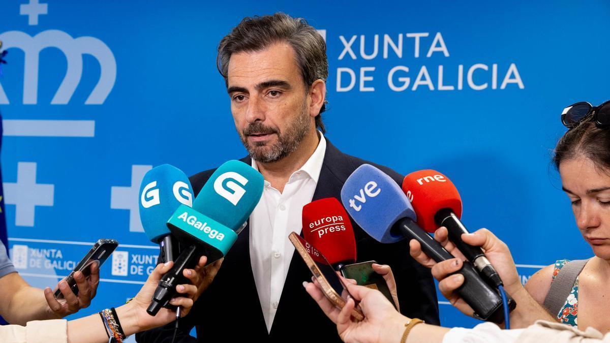 Diego Calvo, en Santiago.