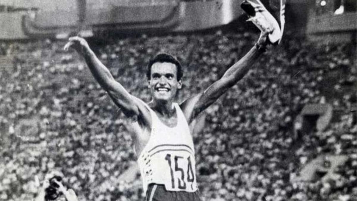 Llopart, medalla de plata en los 50km marcha en Moscú 1980