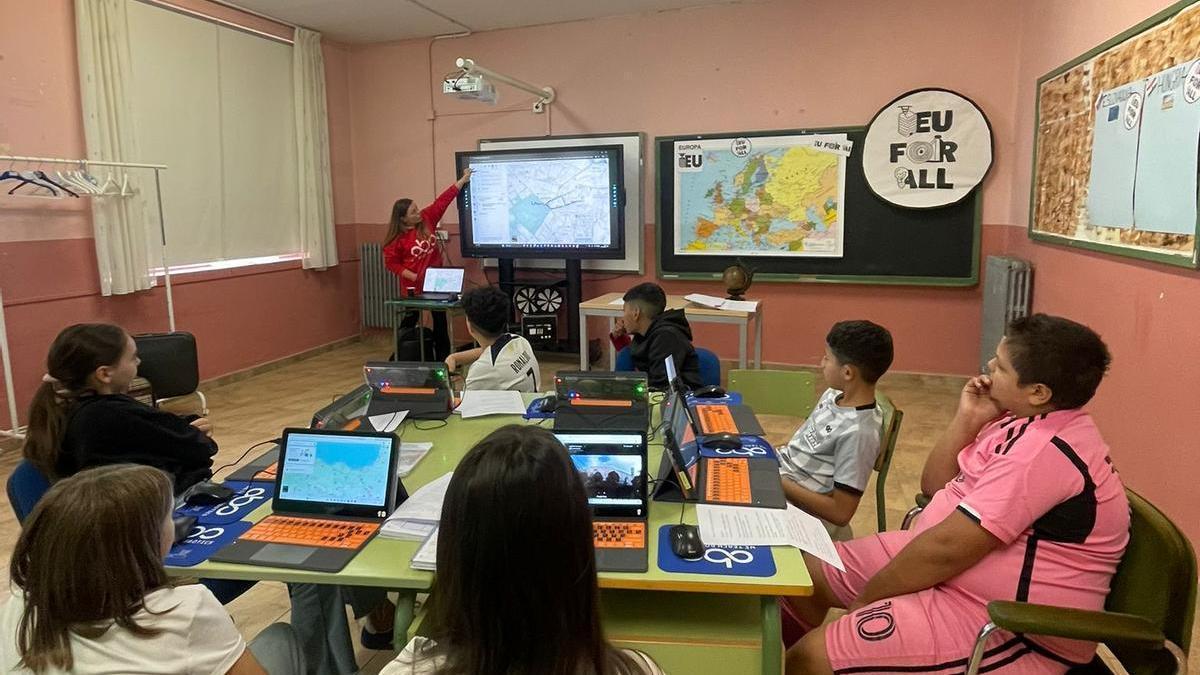 Alumnos participantes en el proyecto.