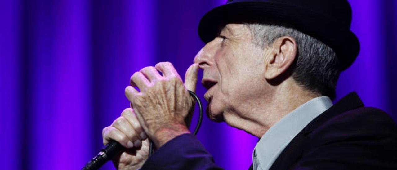 Leonard Cohen, a fuego lento