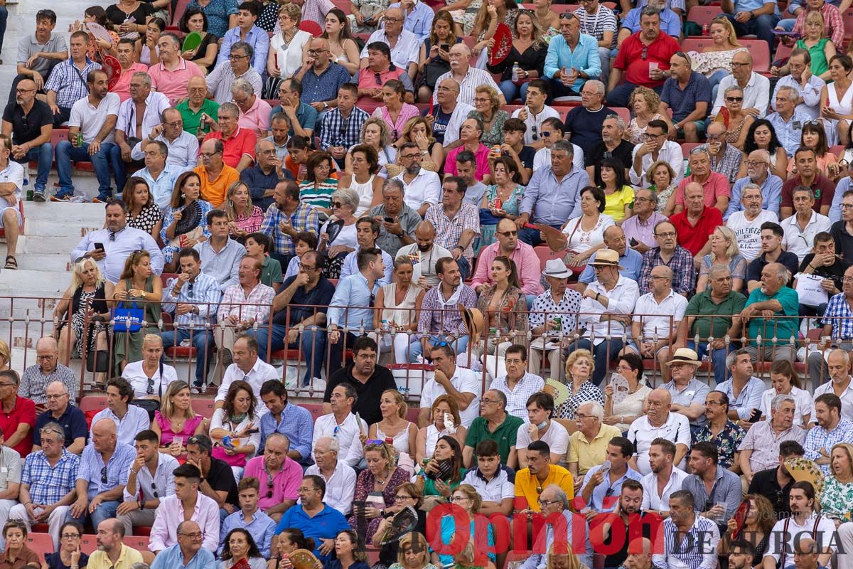 Así se vivió desde las gradas la primera corrida de la Feria de Murcia (El Juli, Manzanares y Talavante)