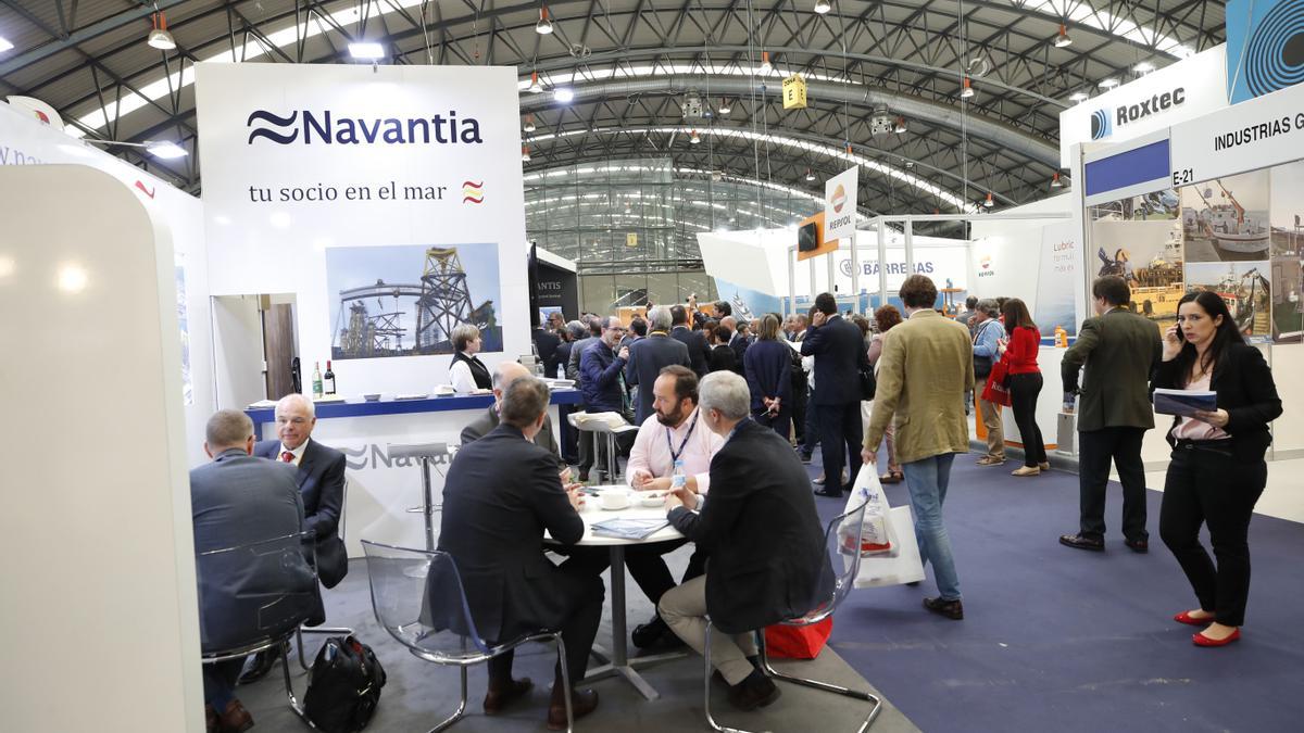 Un momento de la última edición de la Feria Internacional de la Industria Naval Navalia.