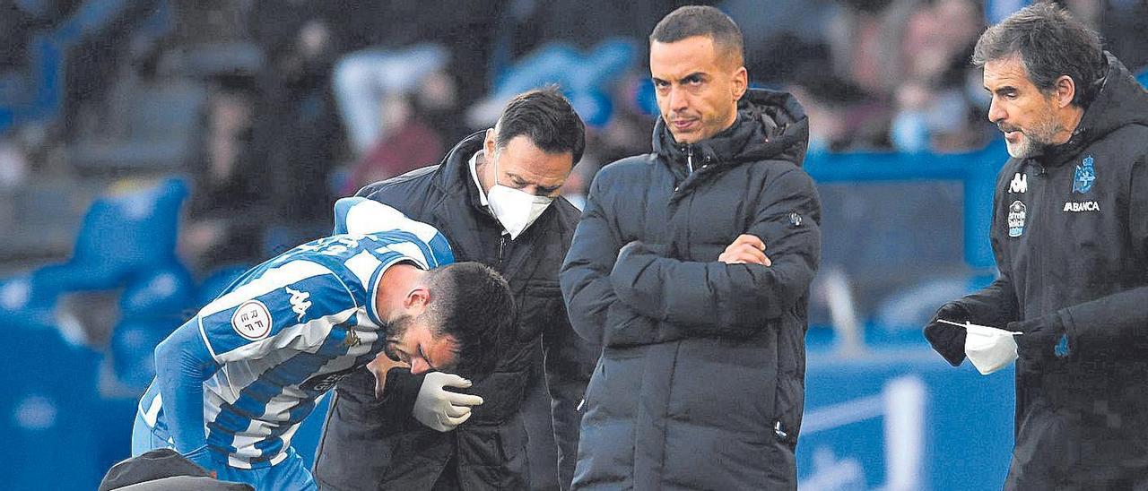 Borja Jiménez ante el Rayo Majadahonda