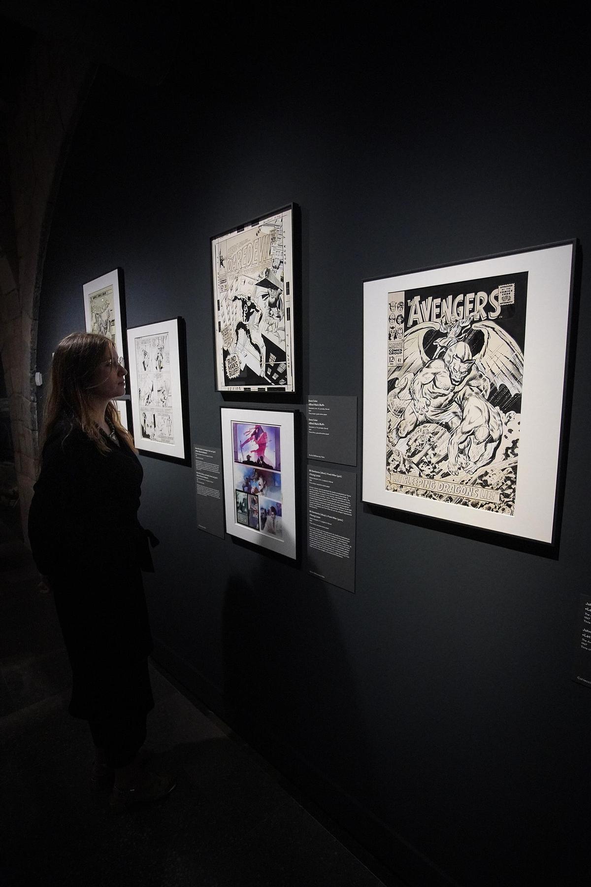 Les imatges de la nova exposició del CaixaForum, dedicada al còmic