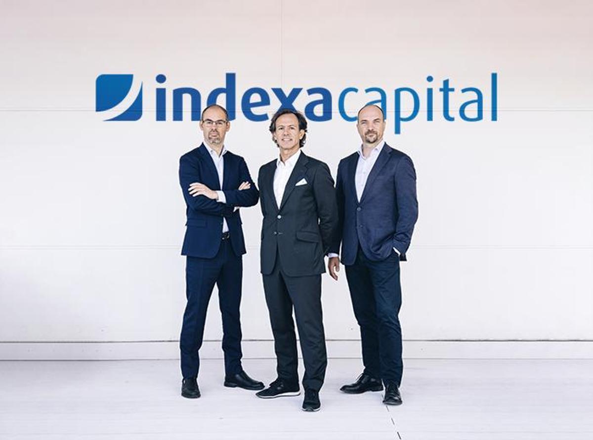 Los fundadores de Indexa Capital, Unai Ansejo, Ramón Blanco, y François Derbaix (de izquierda a derecha)