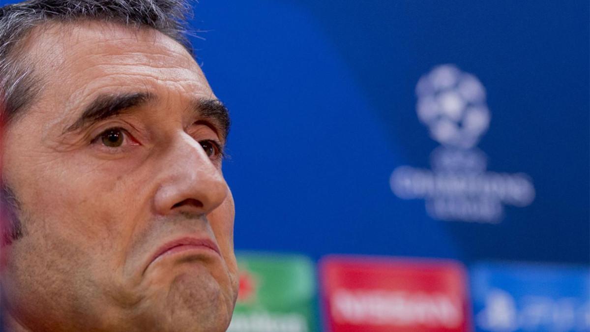 Ernesto Valverde, entrenador del FC Barcelona