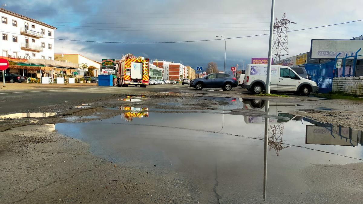 Martín Palomino en Plasencia, que se arreglará tras la concesión de 6 millones del Gobierno a la Junta.