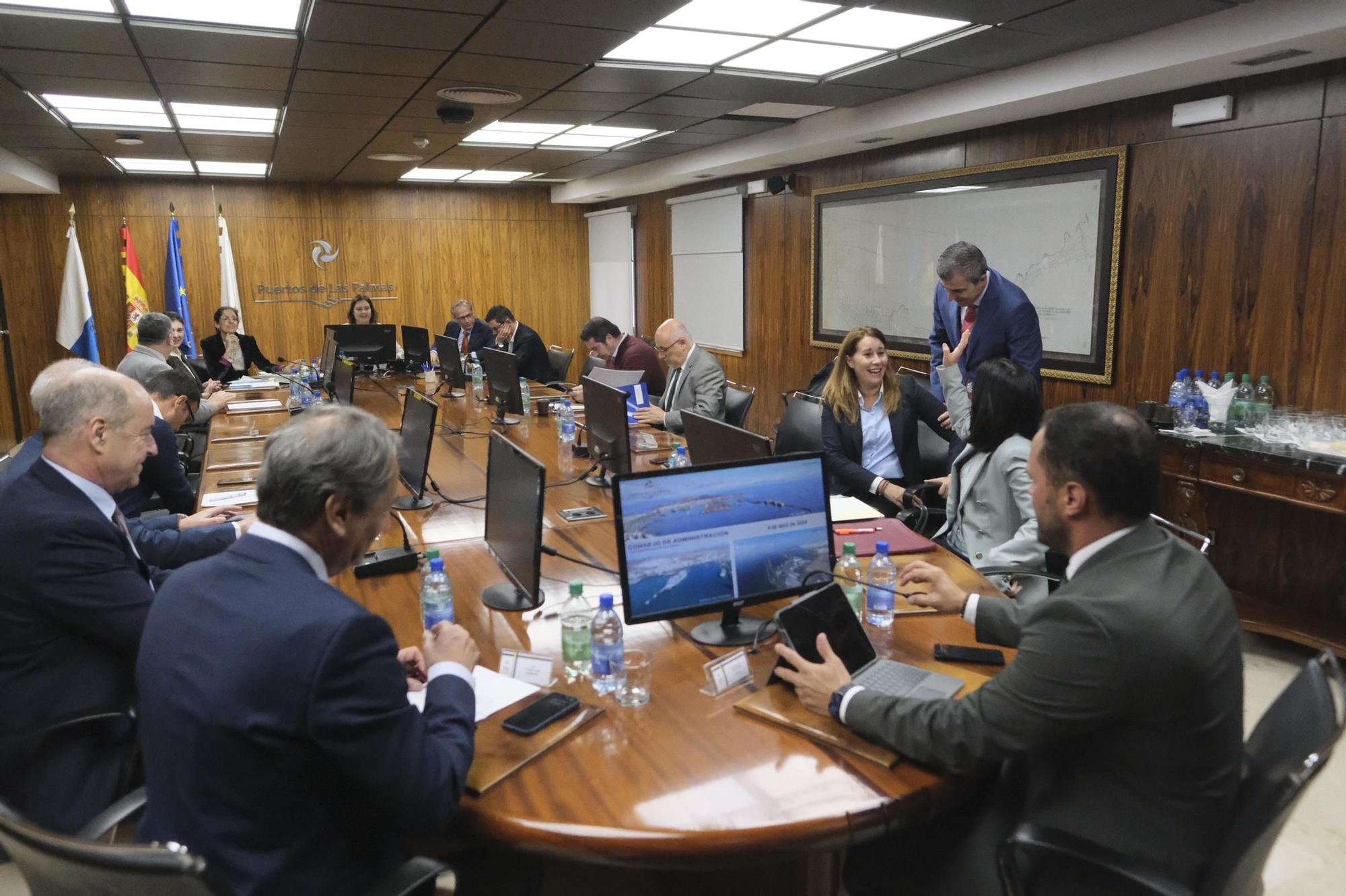 Celebración del Consejo de Administración de la Autoridad Portuaria de Las Palmas