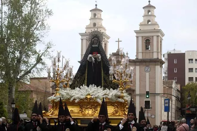 La procesión de la Archicofradía de la Preciosísima Sangre de Nuestro Señor Jesucristo, este Jueves Santo