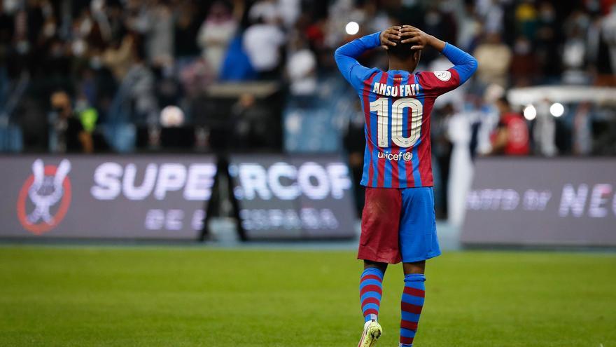 El Barça ya va camino del aeropuerto de Riad