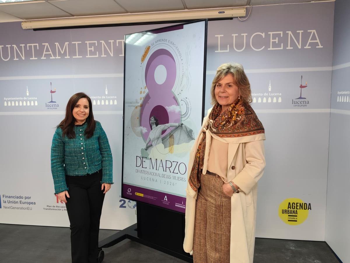 Presentación de los actos por el 8M en Lucena.