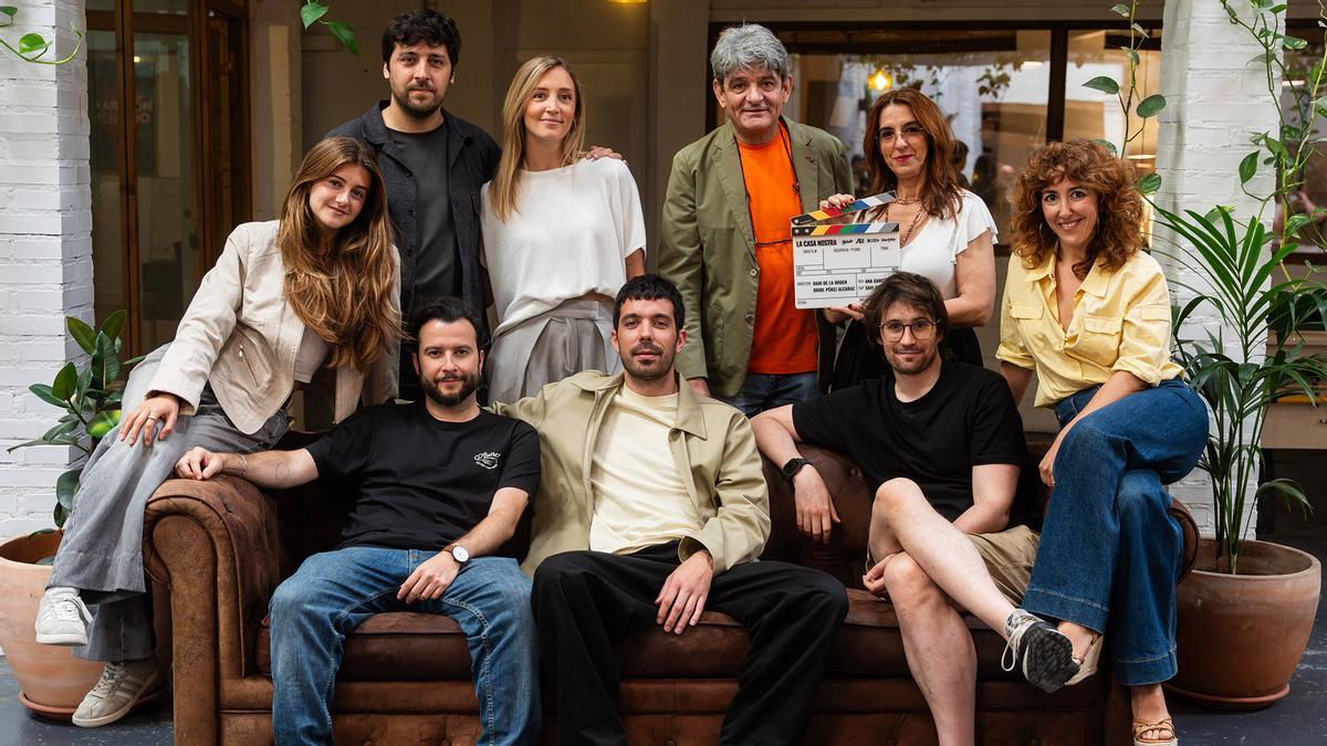 Protagonistas de la serie La casa nostra, de tv3