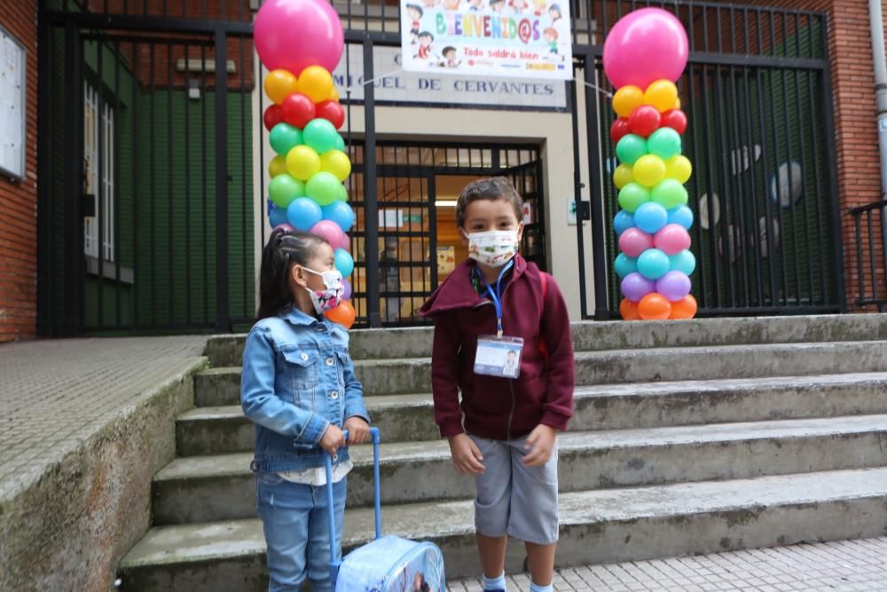 Gijón: a las aulas con distancia y sin lloros