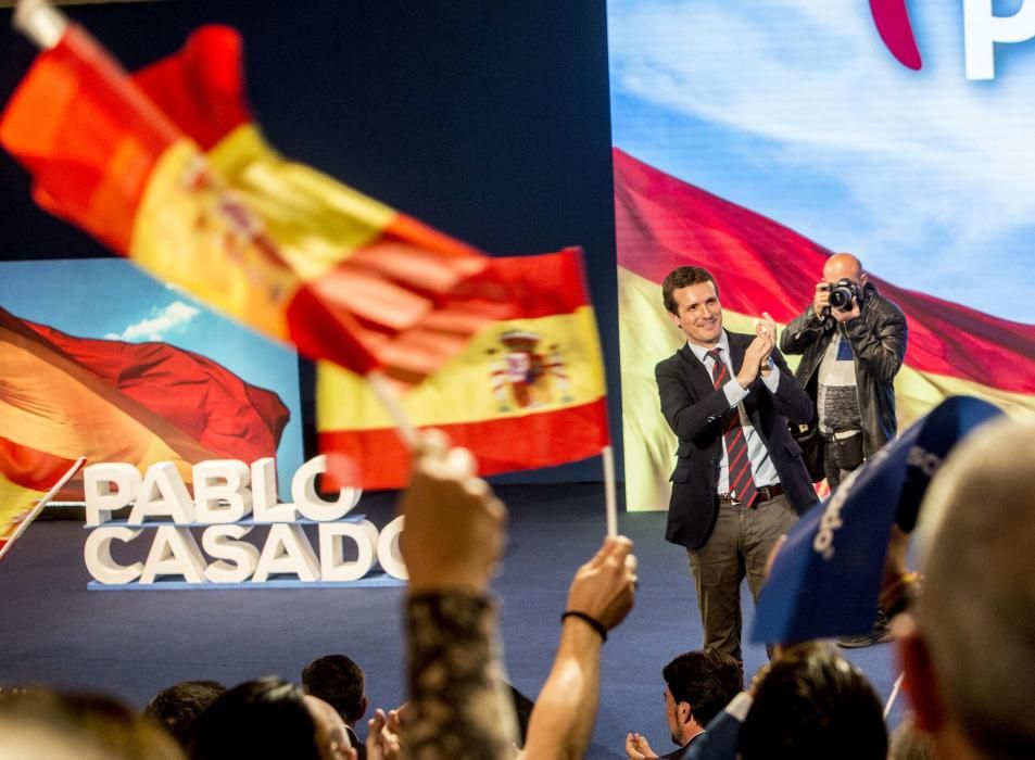 Pablo Casado reivindica que solo el PP defiende a las clases medias.