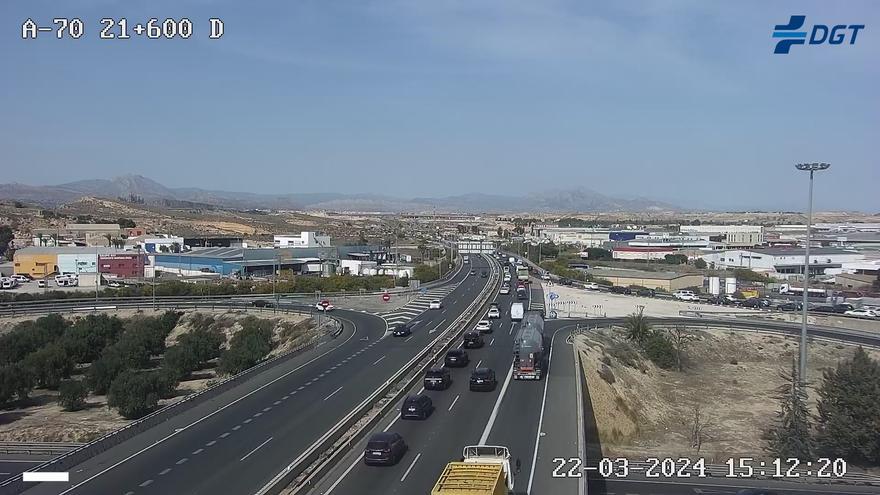 Una operación de tráfico de Semana Santa de récord en Alicante