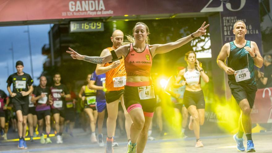 Todo a punto para el El 10K Nocturn de la Platja de Gandia-Memorial Toni Herreros