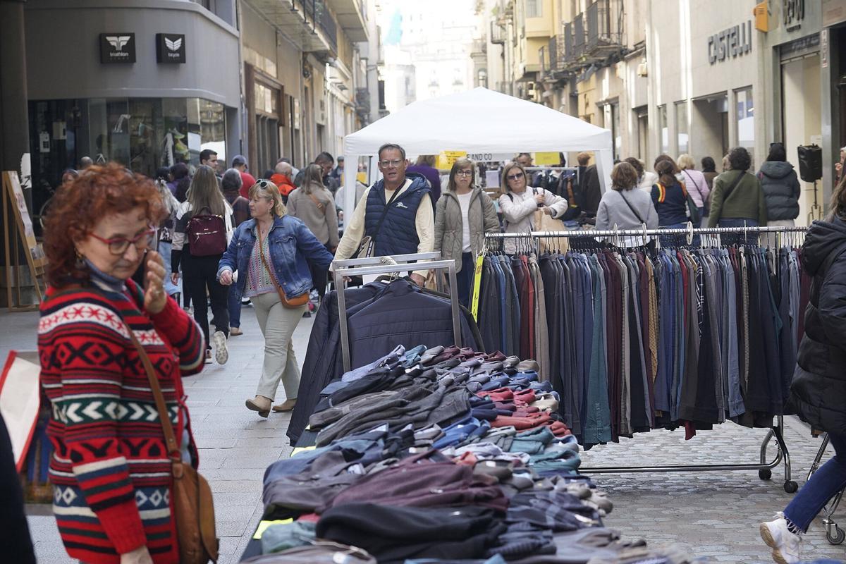 Les imatges de la botiga al carrer de Girona