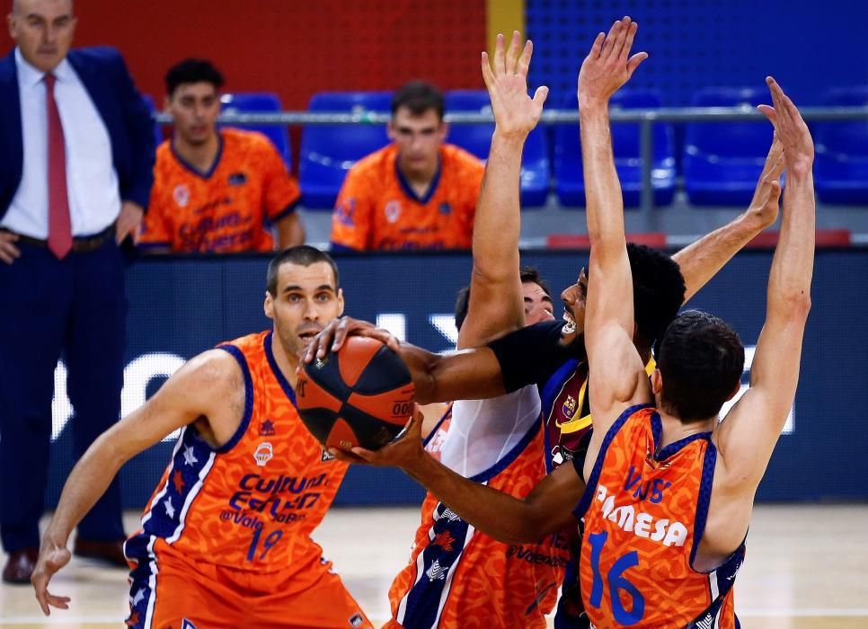 La victoria del Valencia Basket sobre el Barça