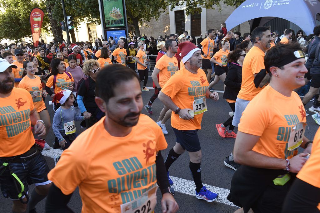 La San Silvestre 2025 en Murcia, en fotografías