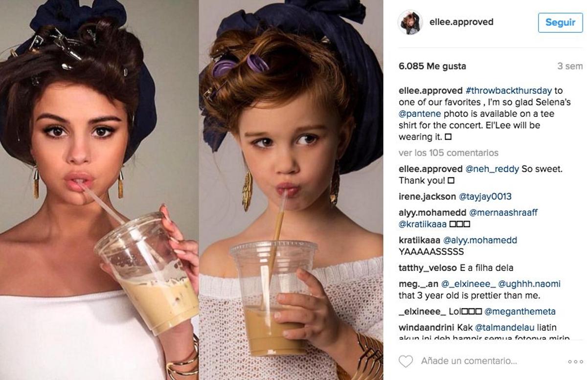 Conoce a la mini Selena de instagram