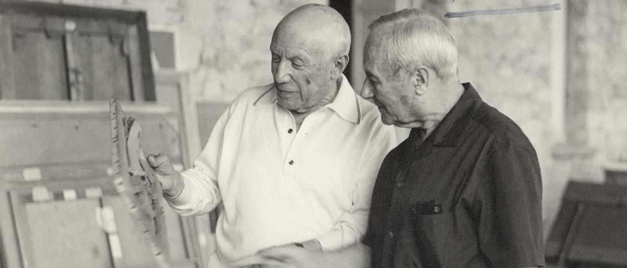 El hilo rojo entre Miró y Picasso.