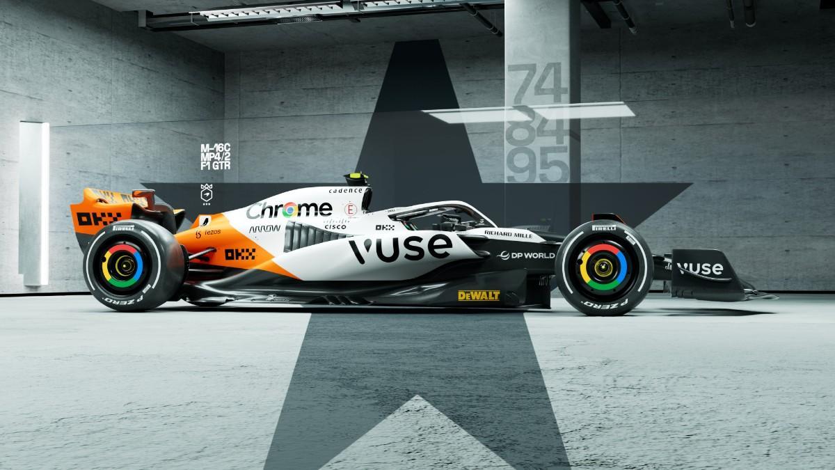 El coche especial que McLaren ha diseñado para el GP de Mónaco
